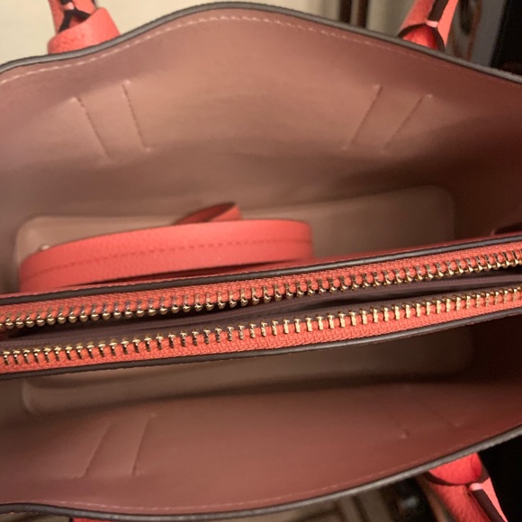 Kate spade Margaux medium satchel peachy crossbody - Picture 7 of 9